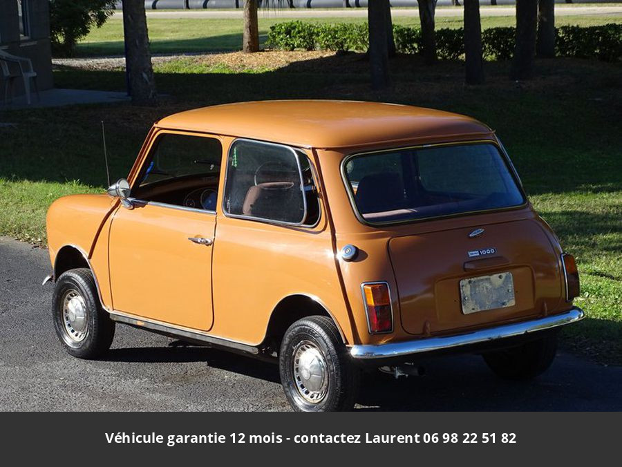 Austin Mini 1275 cc 4 cylindre 1975 prix tout compris