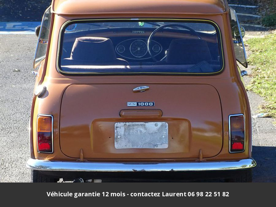 Austin Mini 1275 cc 4 cylindre 1975 prix tout compris