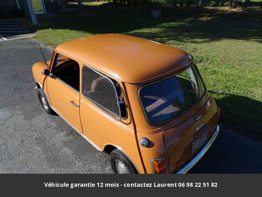 Austin Mini 1275 cc 4 cylindre 1975 prix tout compris
