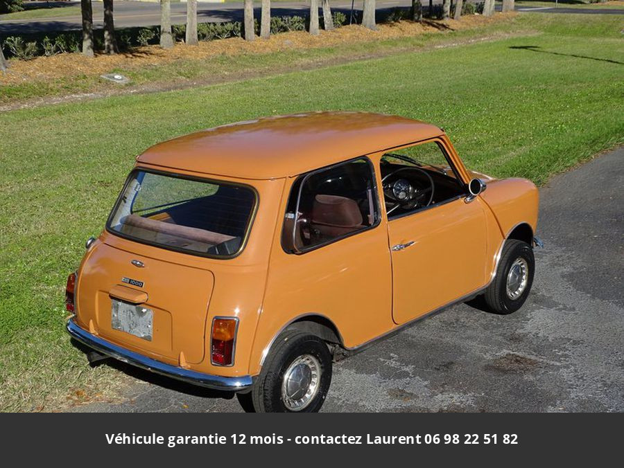 Austin Mini 1275 cc 4 cylindre 1975 prix tout compris