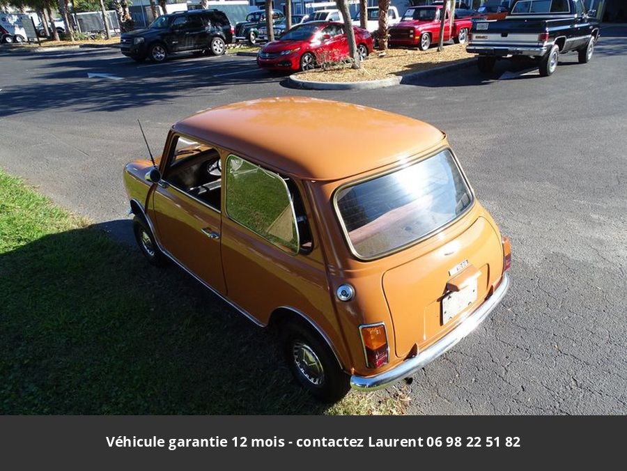 Austin Mini 1275 cc 4 cylindre 1975 prix tout compris