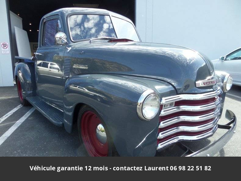 Annonce de voiture américaine  1952 Chevrolet 3100 12V 1952 Prix tout  compris