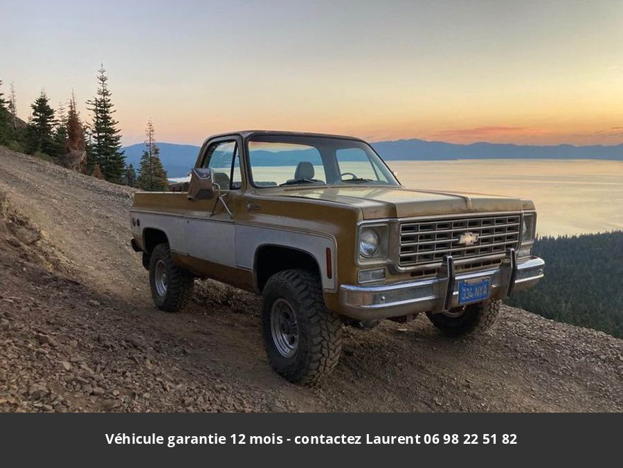 Chevrolet Blazer K5 1976 prix tout compris