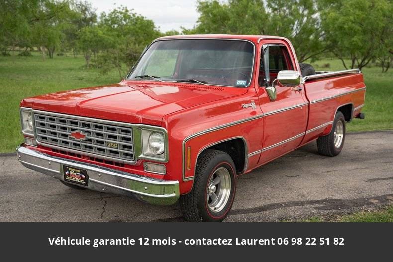 Chevrolet C10 350 ci v8  1975 prix tout compris