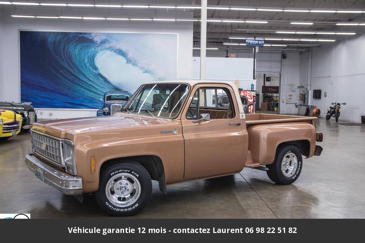 Chevrolet C10 350 v-8 1980 prix tout compris hors homologation 4500 €