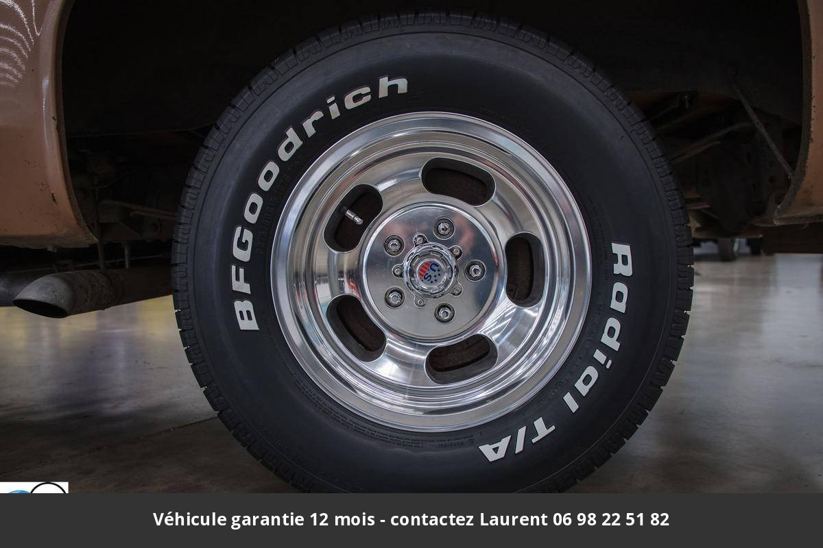 Chevrolet C10 350 v-8 1980 prix tout compris hors homologation 4500 €