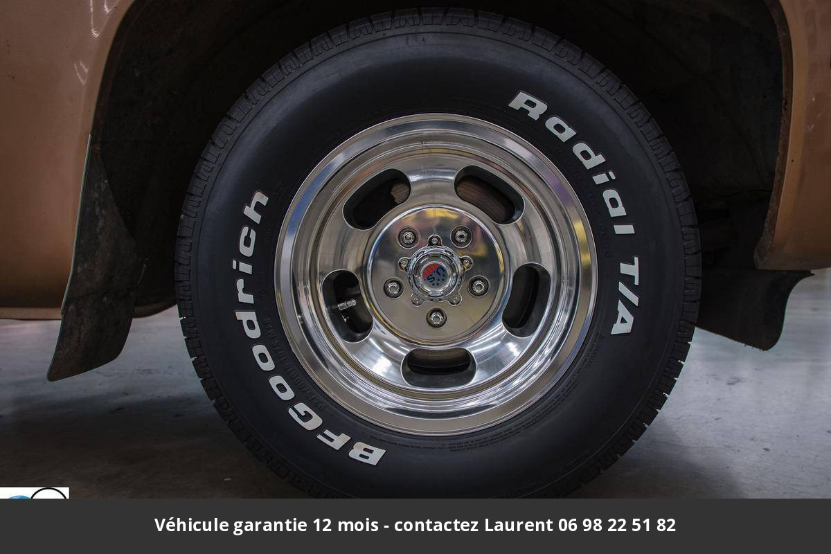 Chevrolet C10 350 v-8 1980 prix tout compris hors homologation 4500 €