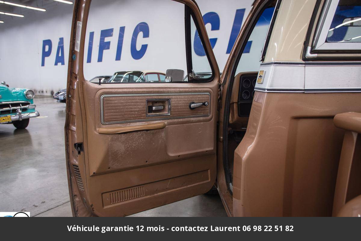 Chevrolet C10 350 v-8 1980 prix tout compris hors homologation 4500 €