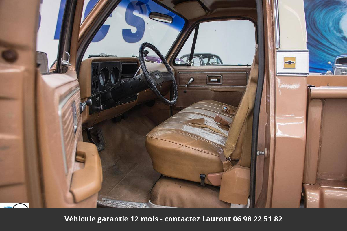 Chevrolet C10 350 v-8 1980 prix tout compris hors homologation 4500 €