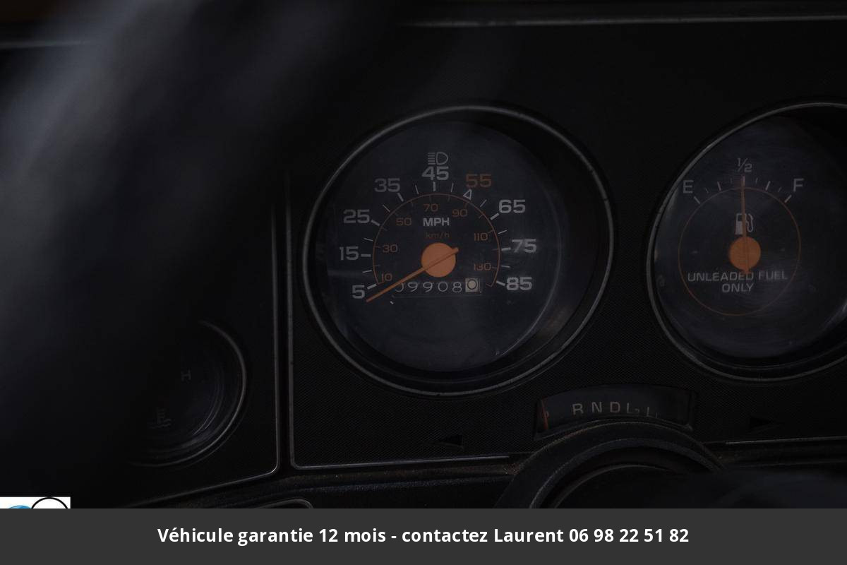 Chevrolet C10 350 v-8 1980 prix tout compris hors homologation 4500 €