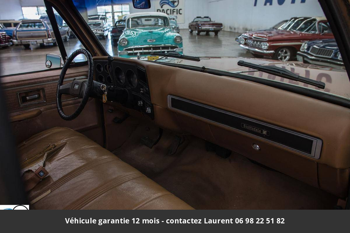 Chevrolet C10 350 v-8 1980 prix tout compris hors homologation 4500 €