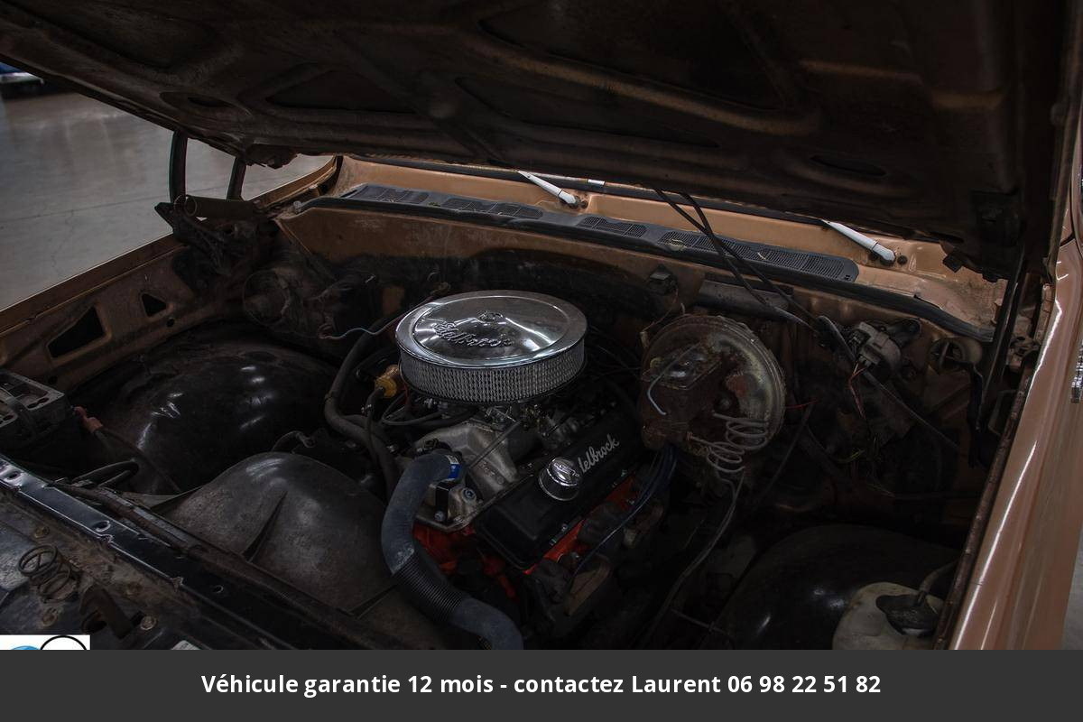 Chevrolet C10 350 v-8 1980 prix tout compris hors homologation 4500 €