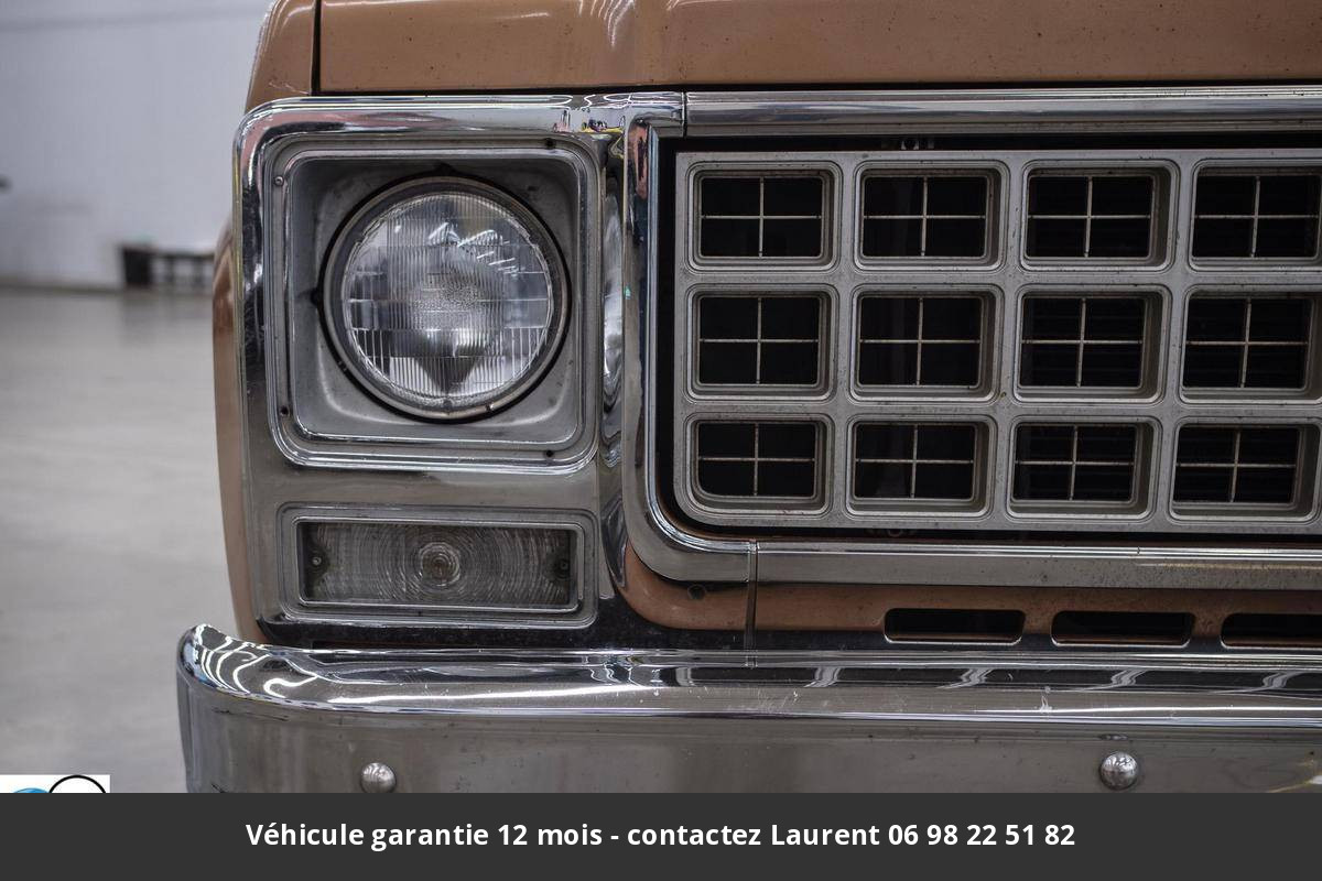 Chevrolet C10 350 v-8 1980 prix tout compris hors homologation 4500 €