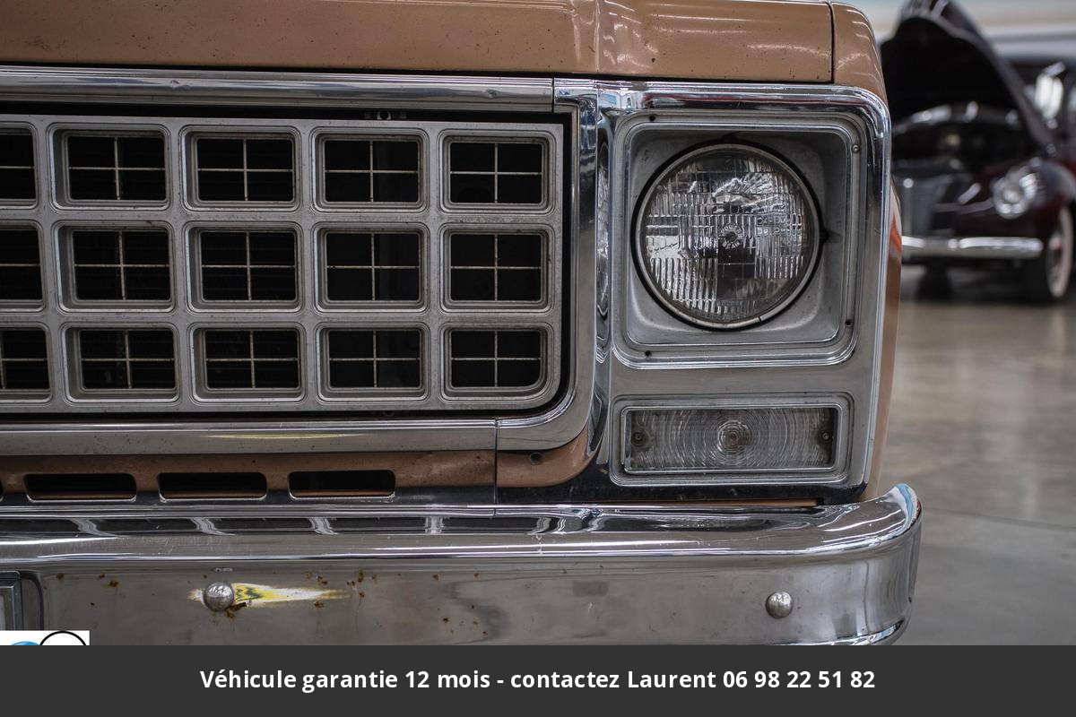 Chevrolet C10 350 v-8 1980 prix tout compris hors homologation 4500 €