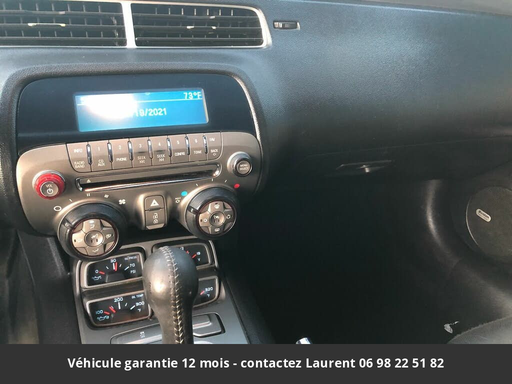 chevrolet camaro 2ss coupe v8 2010 prix tout compris hors homologation 4500 €