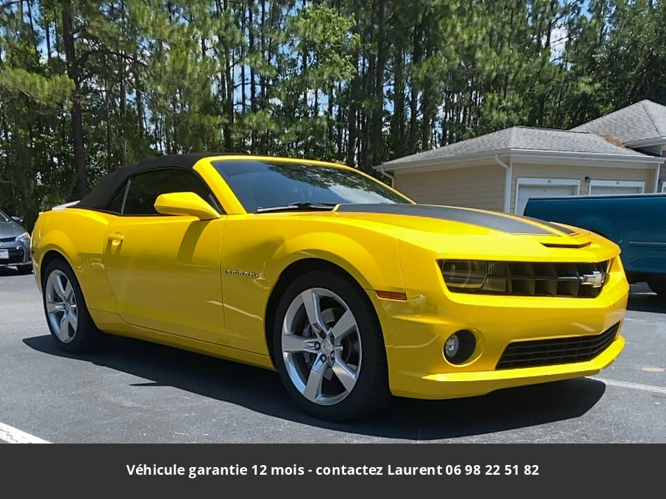 chevrolet camaro Ss cabriolet prix tout compris