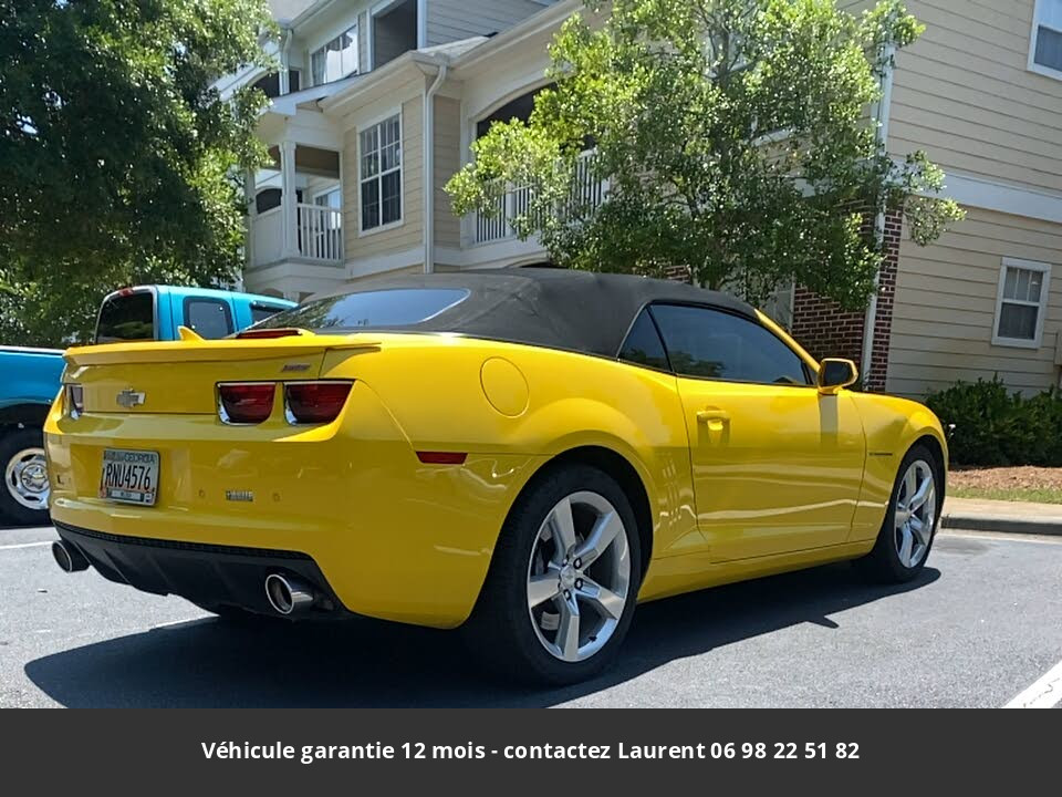 chevrolet camaro Ss cabriolet prix tout compris