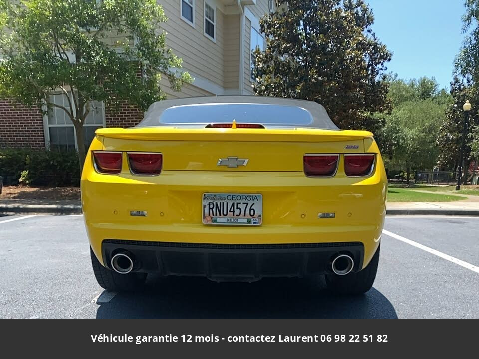 chevrolet camaro Ss cabriolet prix tout compris