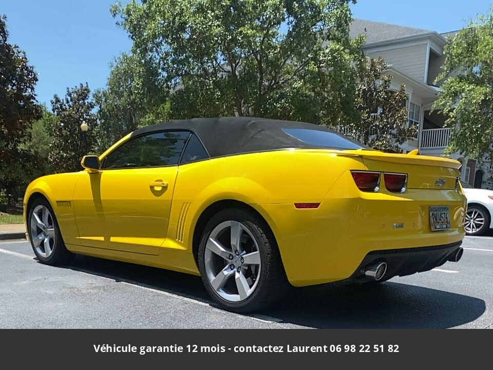 chevrolet camaro Ss cabriolet prix tout compris