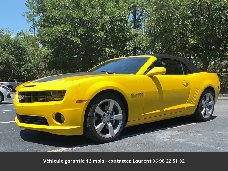 chevrolet camaro Ss cabriolet prix tout compris