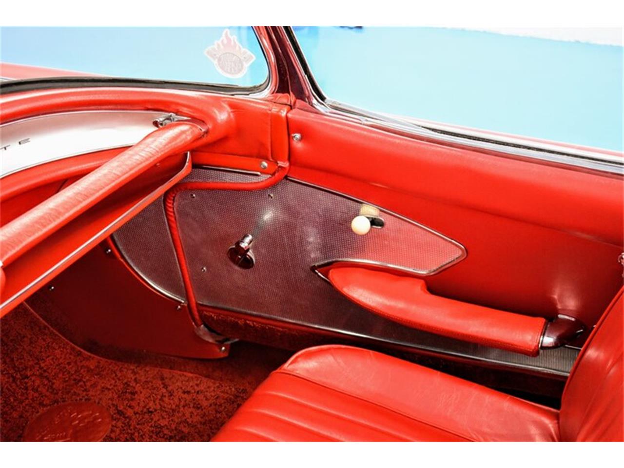 Chevrolet Corvette C1 roman red 1960 exceptionnelle prix tout compris