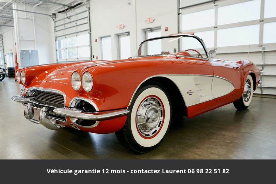 Chevrolet Corvette V8 283 ci 1961 prix tout compris