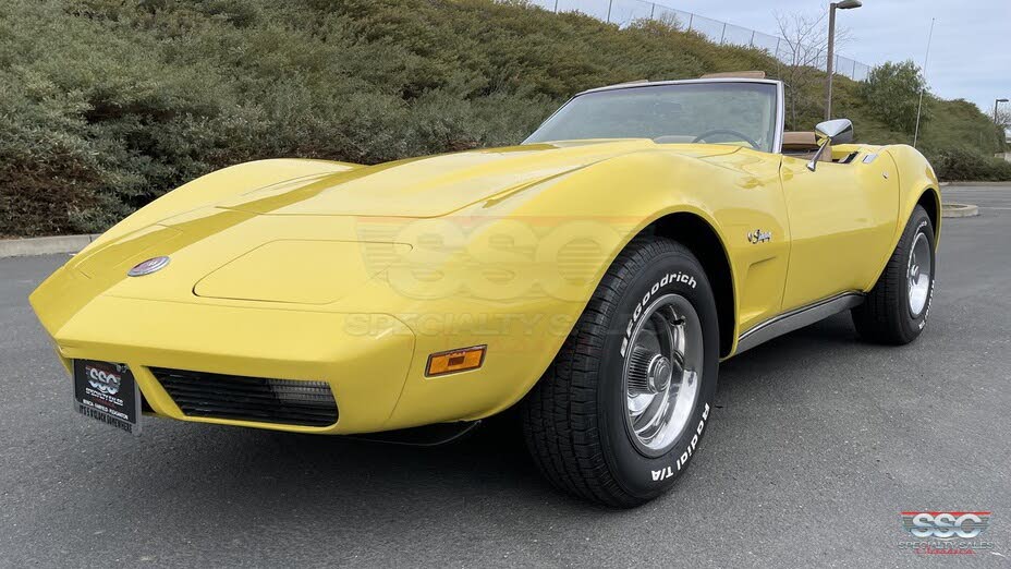 chevrolet corvette 350 cid v-8 1974 prix tout compris