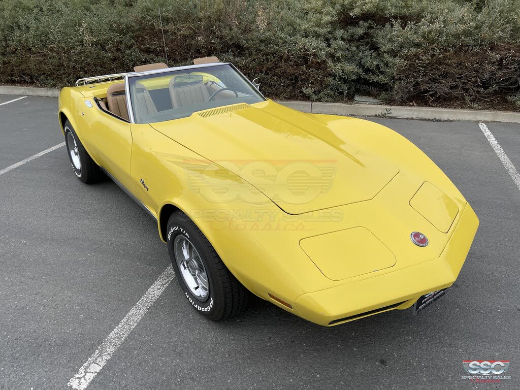 chevrolet corvette 350 cid v-8 1974 prix tout compris