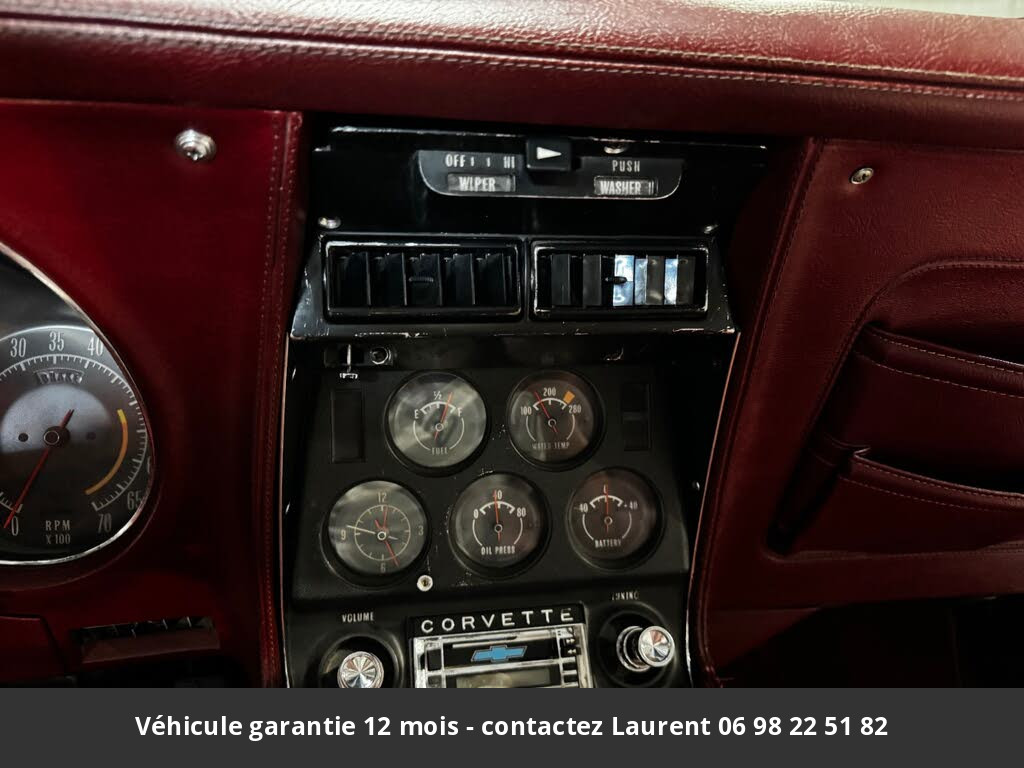 Chevrolet Corvette Stingray l48 1974 tout compris