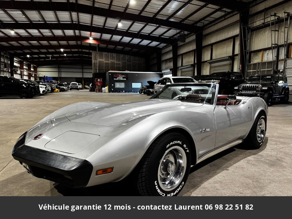 Chevrolet Corvette Stingray l48 1974 tout compris