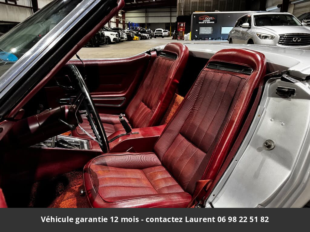 Chevrolet Corvette Stingray l48 1974 tout compris