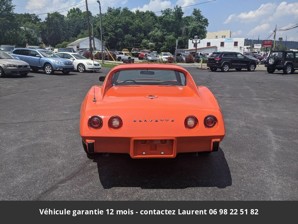 chevrolet corvette V8 1975 prix tout compris