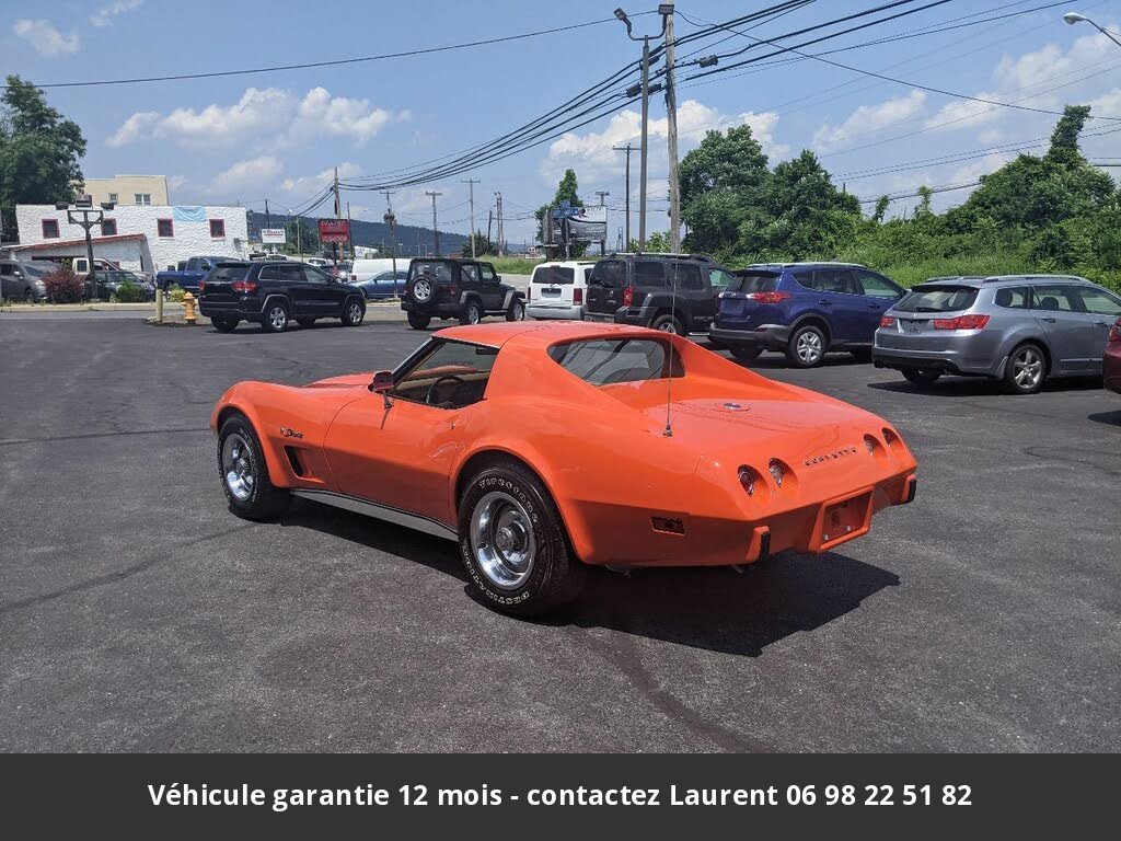 chevrolet corvette V8 1975 prix tout compris