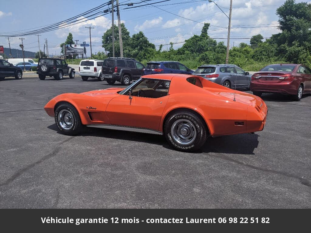 chevrolet corvette V8 1975 prix tout compris