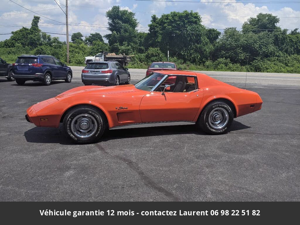 chevrolet corvette V8 1975 prix tout compris