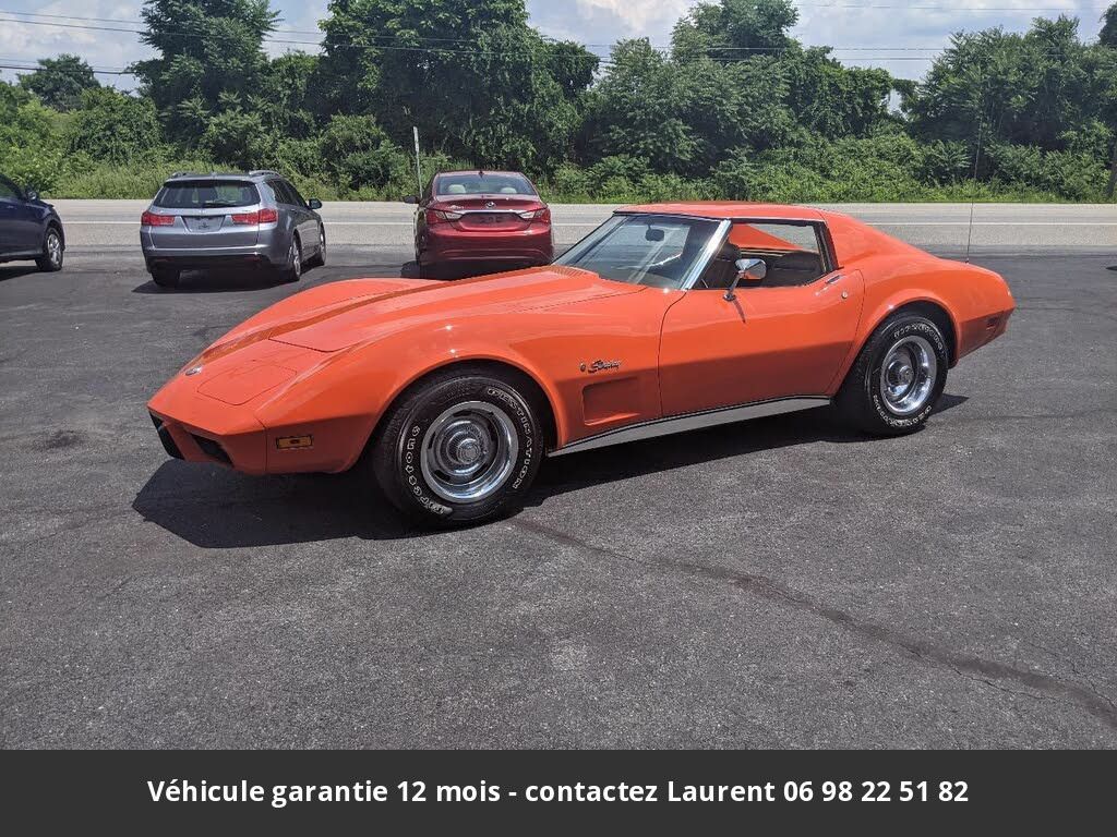 chevrolet corvette V8 1975 prix tout compris