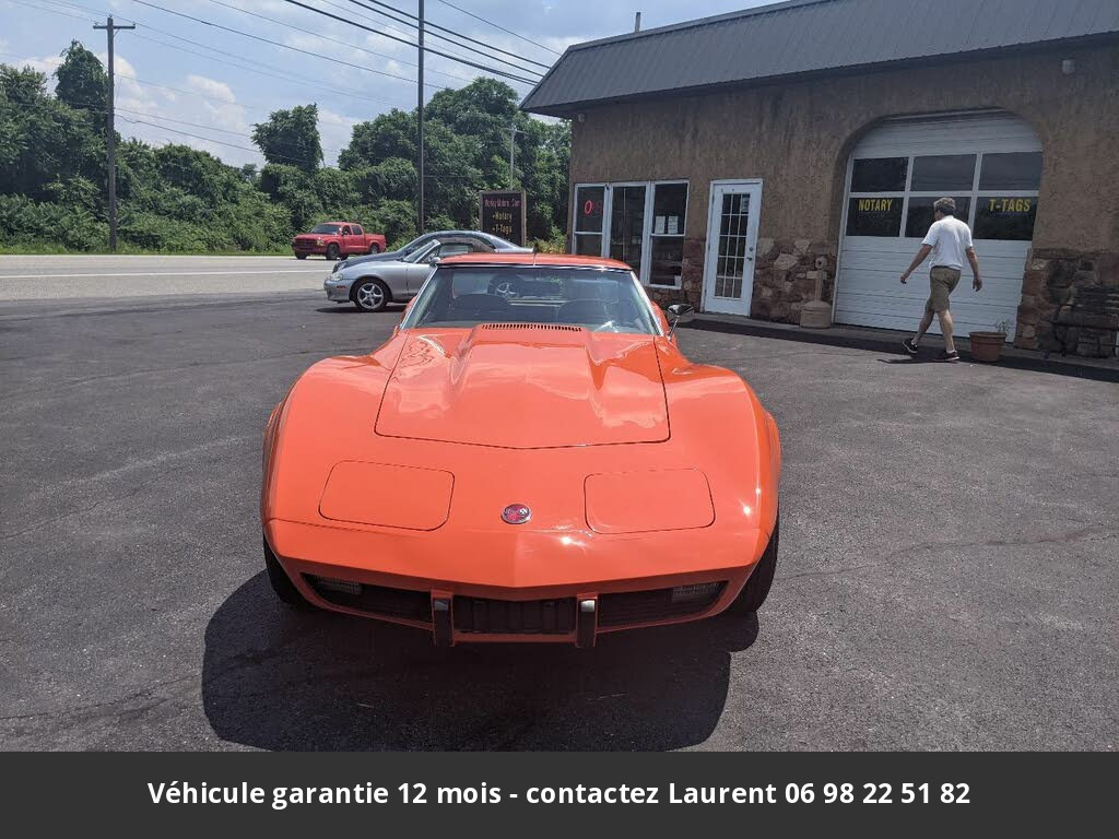 chevrolet corvette V8 1975 prix tout compris