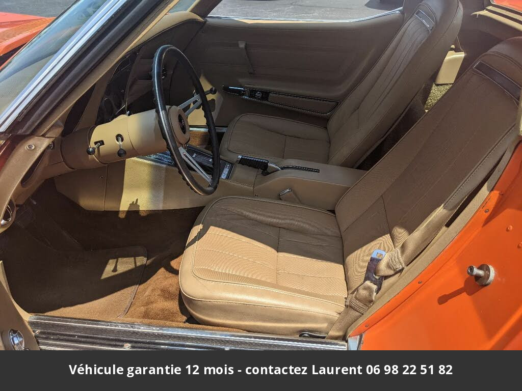 chevrolet corvette V8 1975 prix tout compris