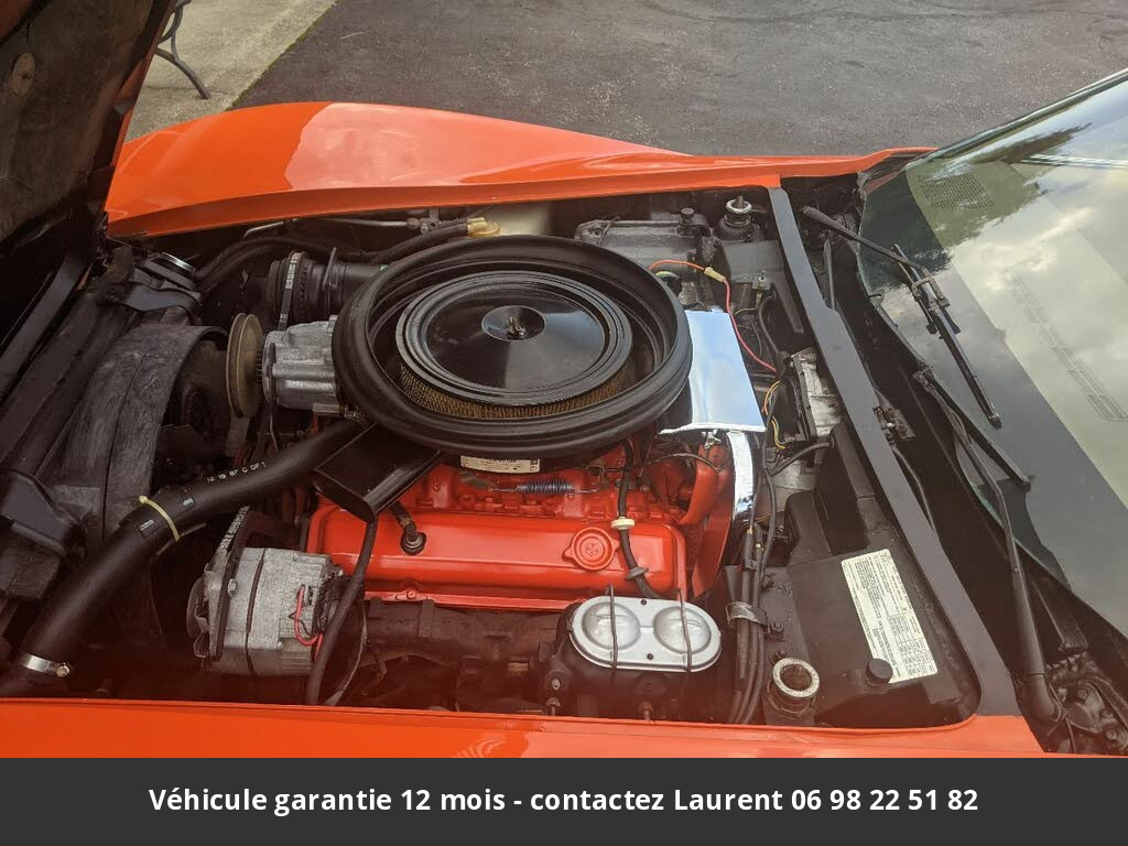chevrolet corvette V8 1975 prix tout compris