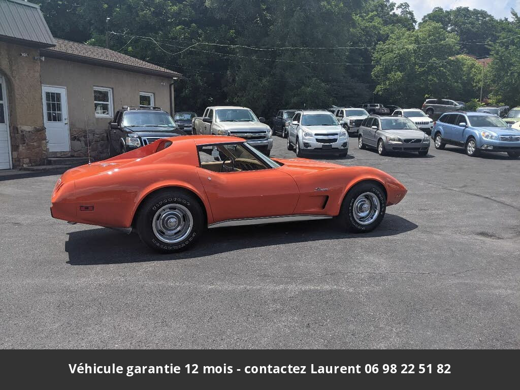 chevrolet corvette V8 1975 prix tout compris