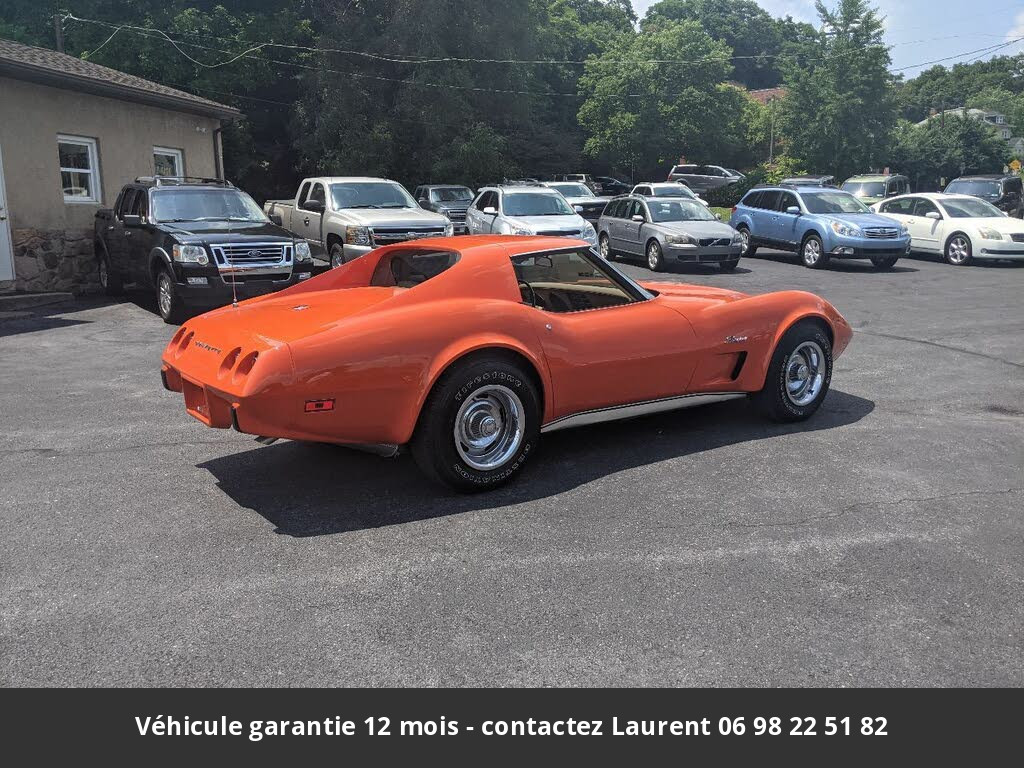 chevrolet corvette V8 1975 prix tout compris