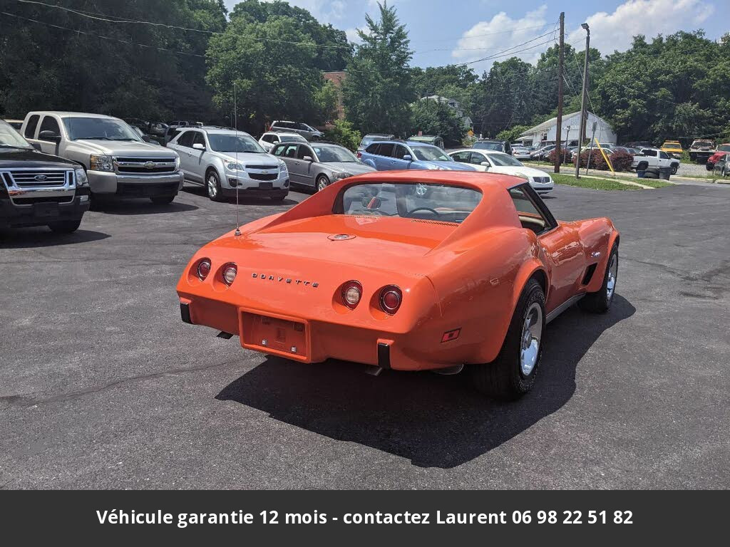 chevrolet corvette V8 1975 prix tout compris