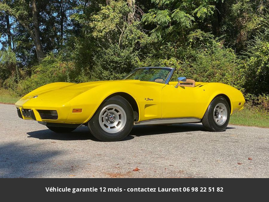 Chevrolet Corvette L-48 350 v8 prix tout compris