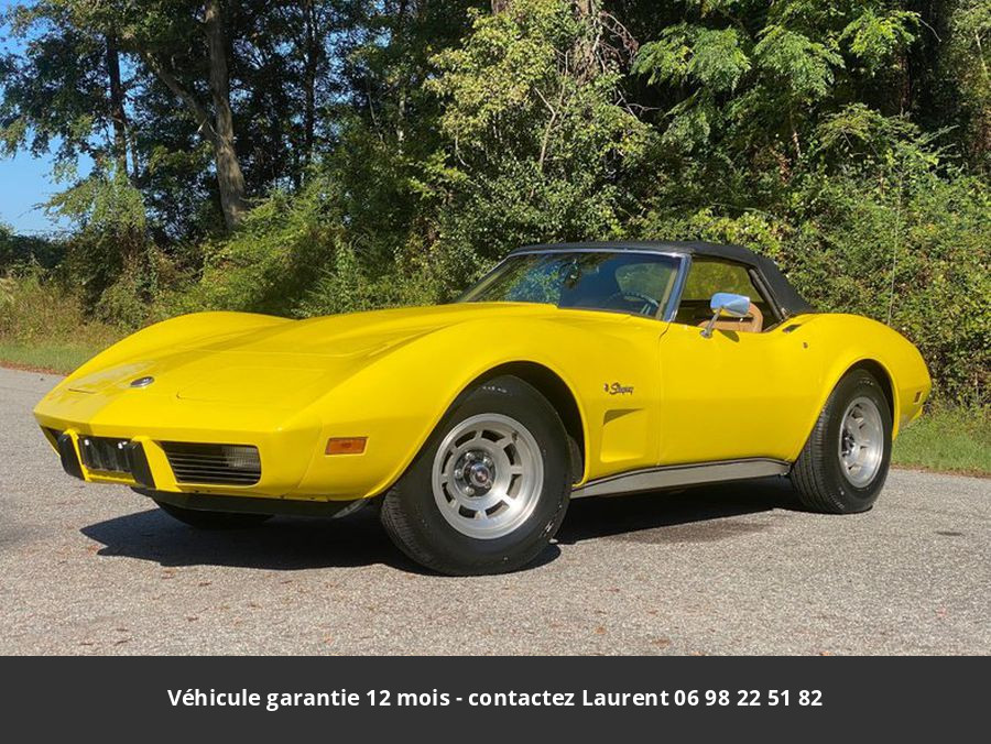 Chevrolet Corvette L-48 350 v8 prix tout compris