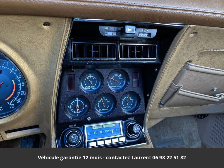 Chevrolet Corvette L-48 350 v8 prix tout compris