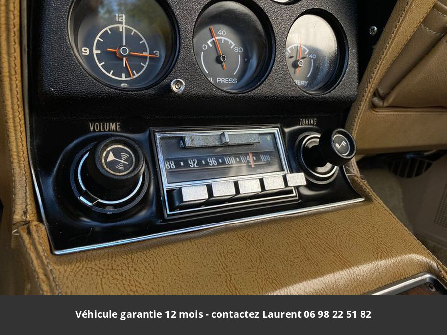 Chevrolet Corvette L-48 350 v8 prix tout compris