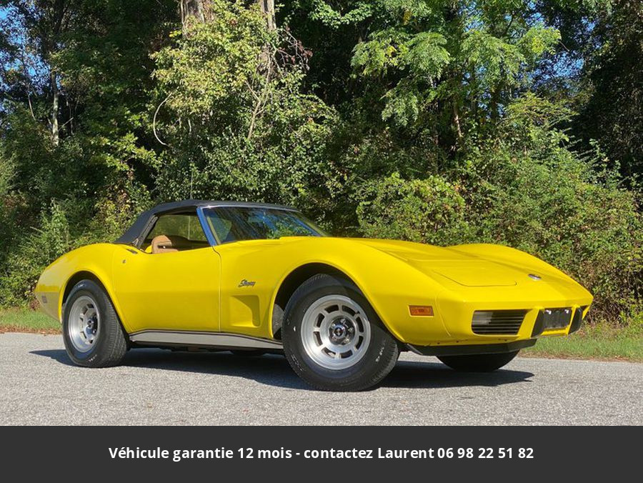 Chevrolet Corvette L-48 350 v8 prix tout compris