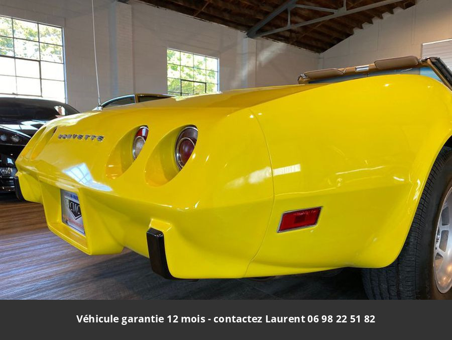 Chevrolet Corvette L-48 350 v8 prix tout compris