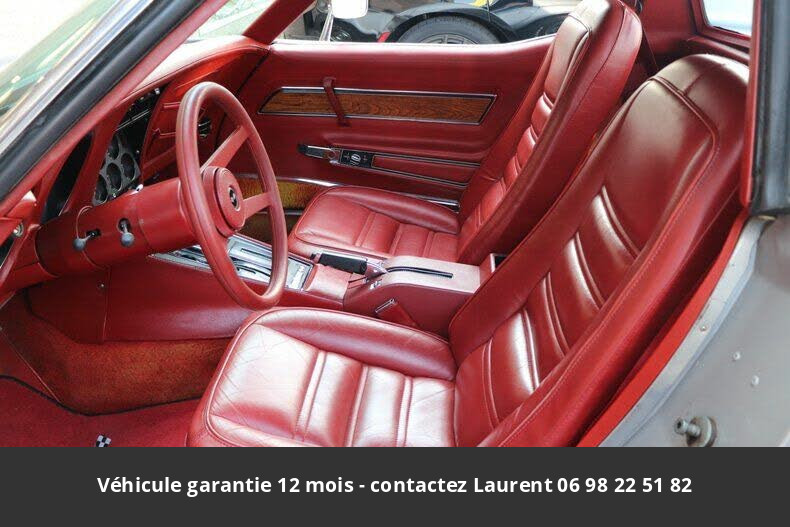 chevrolet corvette T top l82 v8 1976 prix tout compris