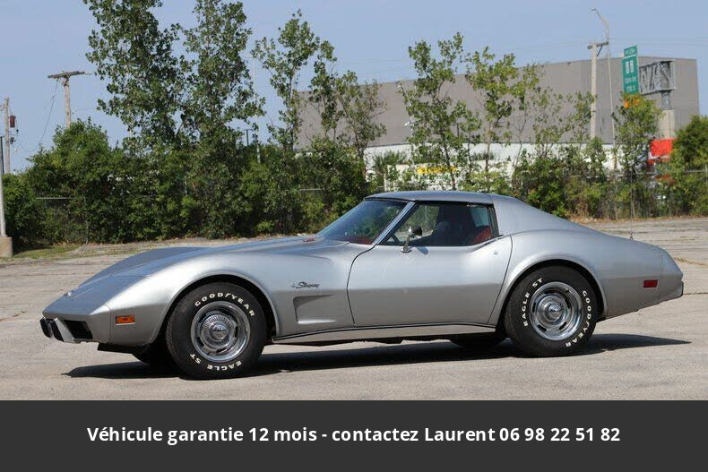 chevrolet corvette T top l82 v8 1976 prix tout compris